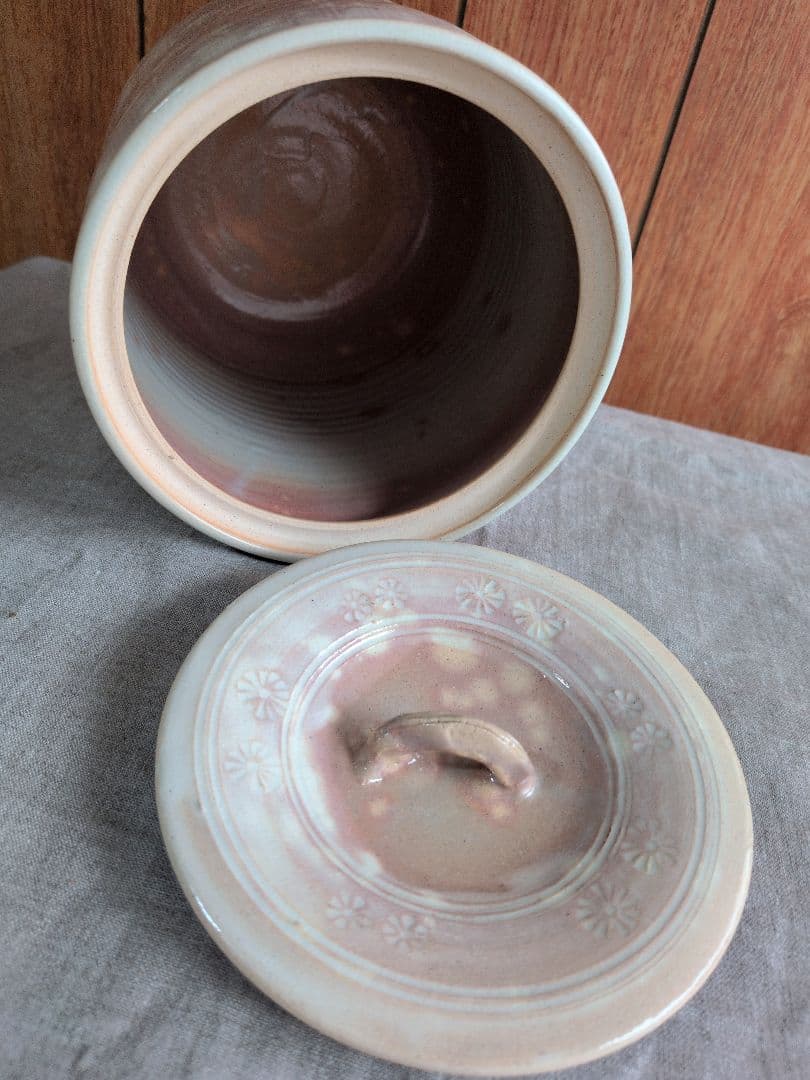 茶道具・水指し・陶器・御本・三島　抹茶
