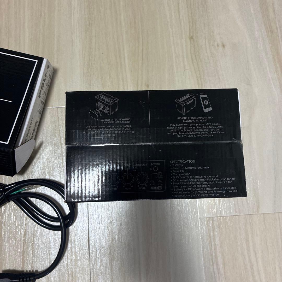 BLACKSTAR FLY3 BASS ミニアンプ& FLY3専用アダプタ付き