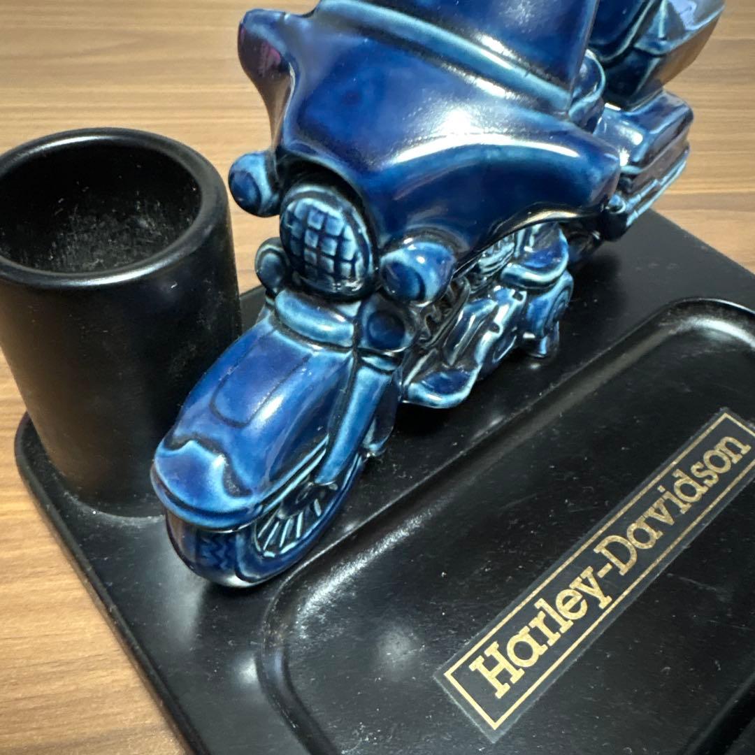 Harley-Davidson ハーレー　陶器　置物　筆立て