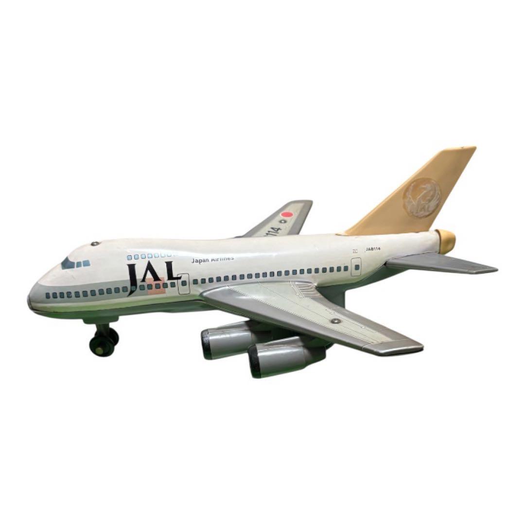 イチコー 日本航空 ジャンボジェット 747 JAL 金属玩具 ブリキ