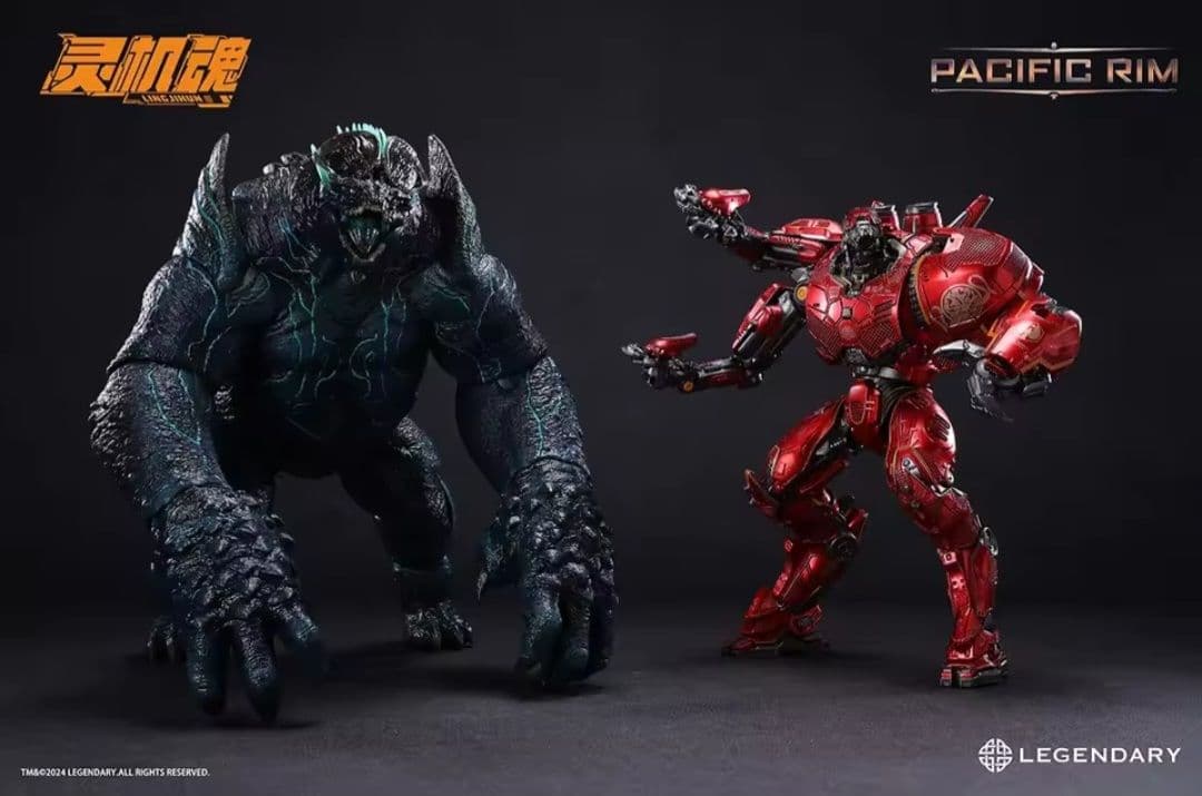 【灵机魂】新品 正規品 パシフィック・リム レザーバック フィギュア
