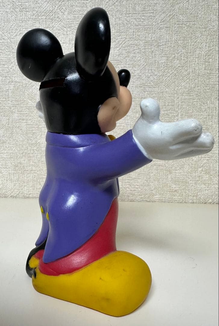 年代物 アンティーク品 ミッキーマウス 貯金箱 ソフビ人形 ソフトビニール人形