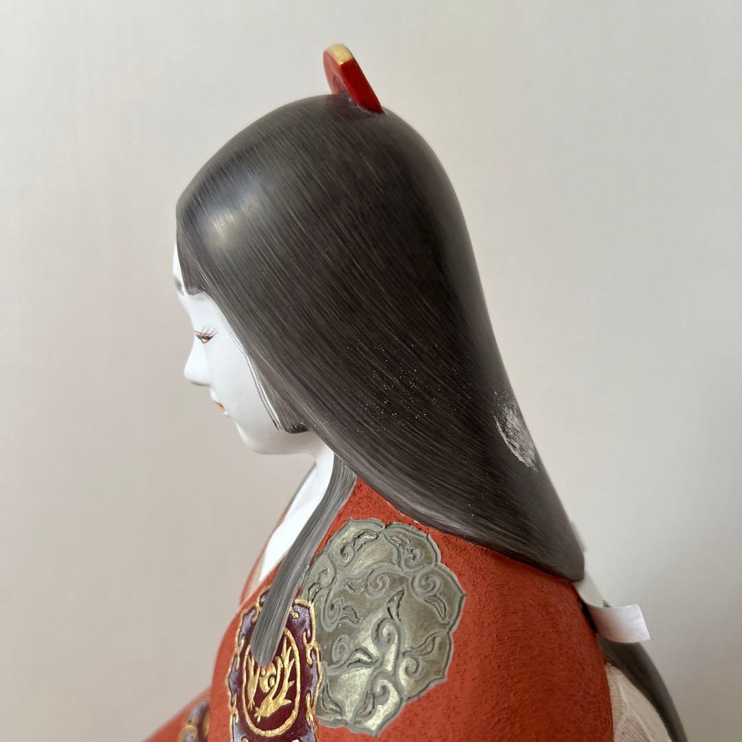 人間国宝 無形文化財保持者 宗田源造作 博多人形 青締★直接お取引限定おまけ付き