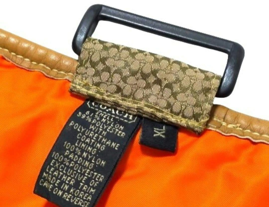 美品 COACH コーチ ドッグウェア 犬服 大型犬 マイクロシグネチャー