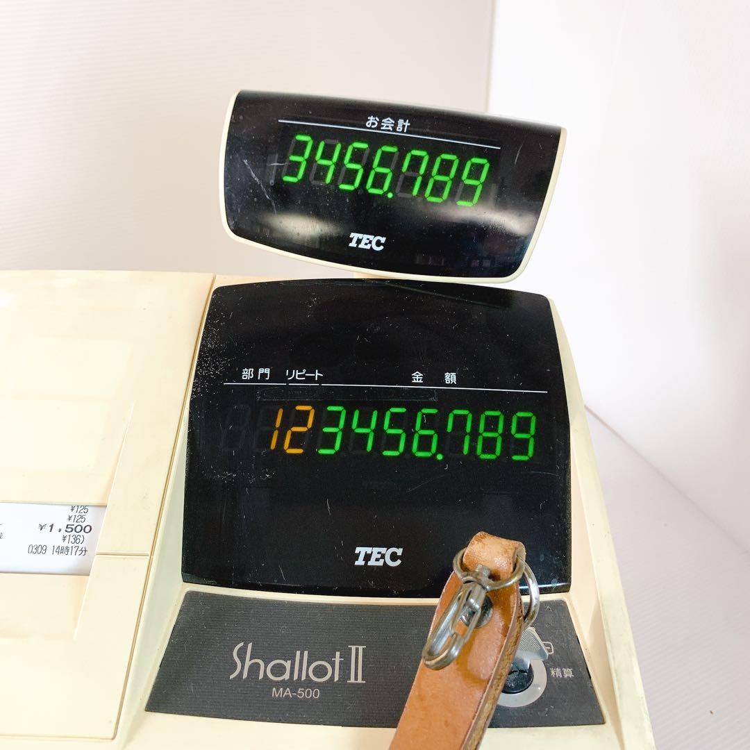 ロ*ト様 TECレジスター MA-500 Sキー１つ付き 動作品