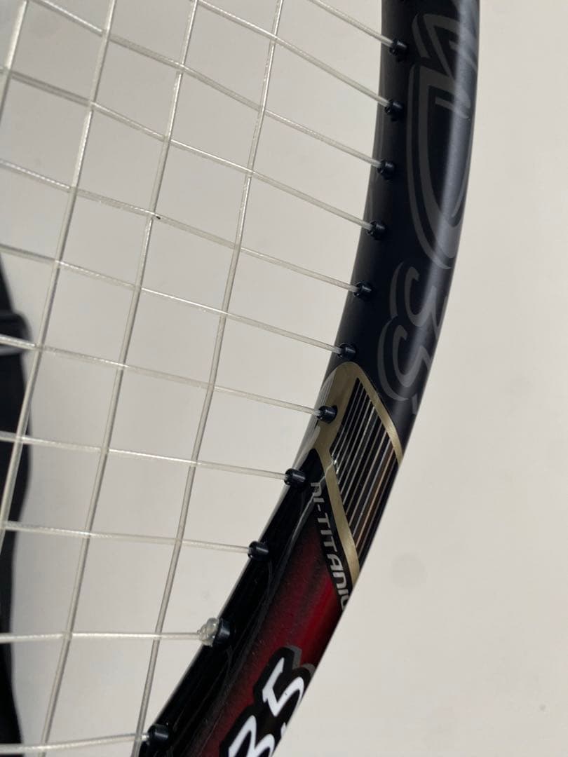 未使用 テニスラケット ブリヂストン ウィングビーム MD 35 ケース付き