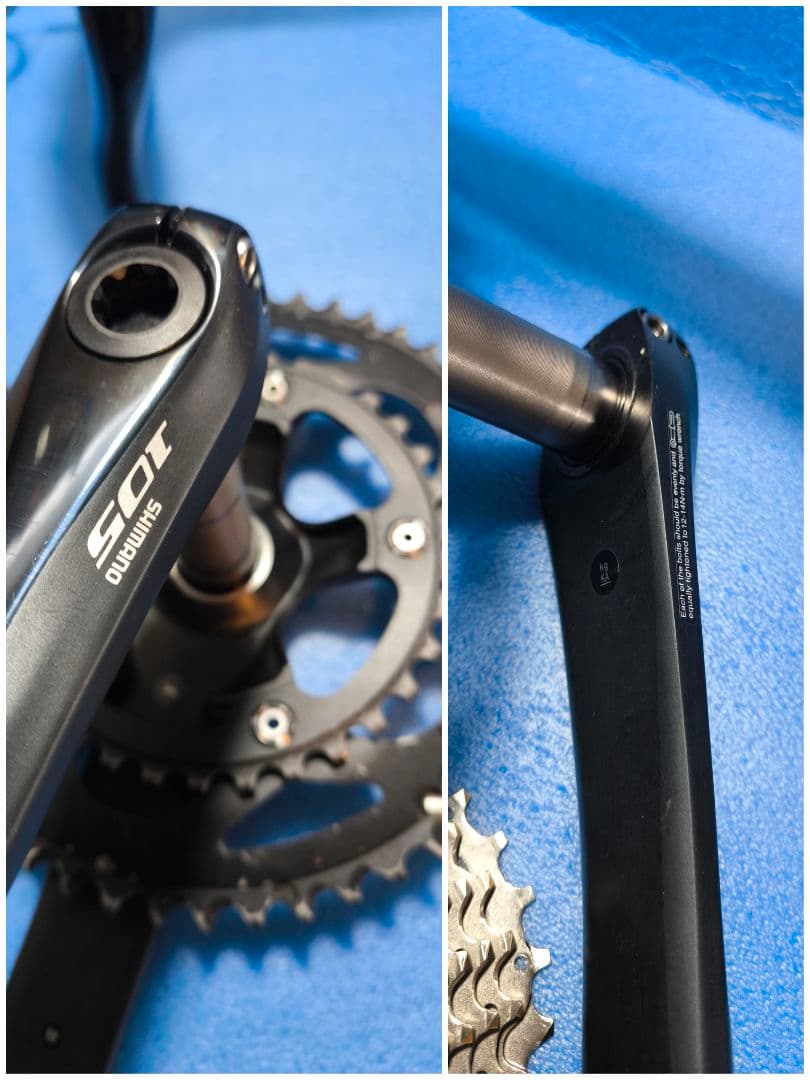 Shimano 105 コンポーネントセット ブラック