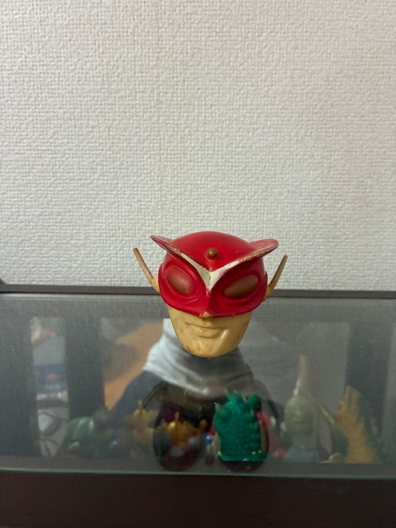 当時物　ブルマァク　レッドマン　面取れソフビ　約30㎝