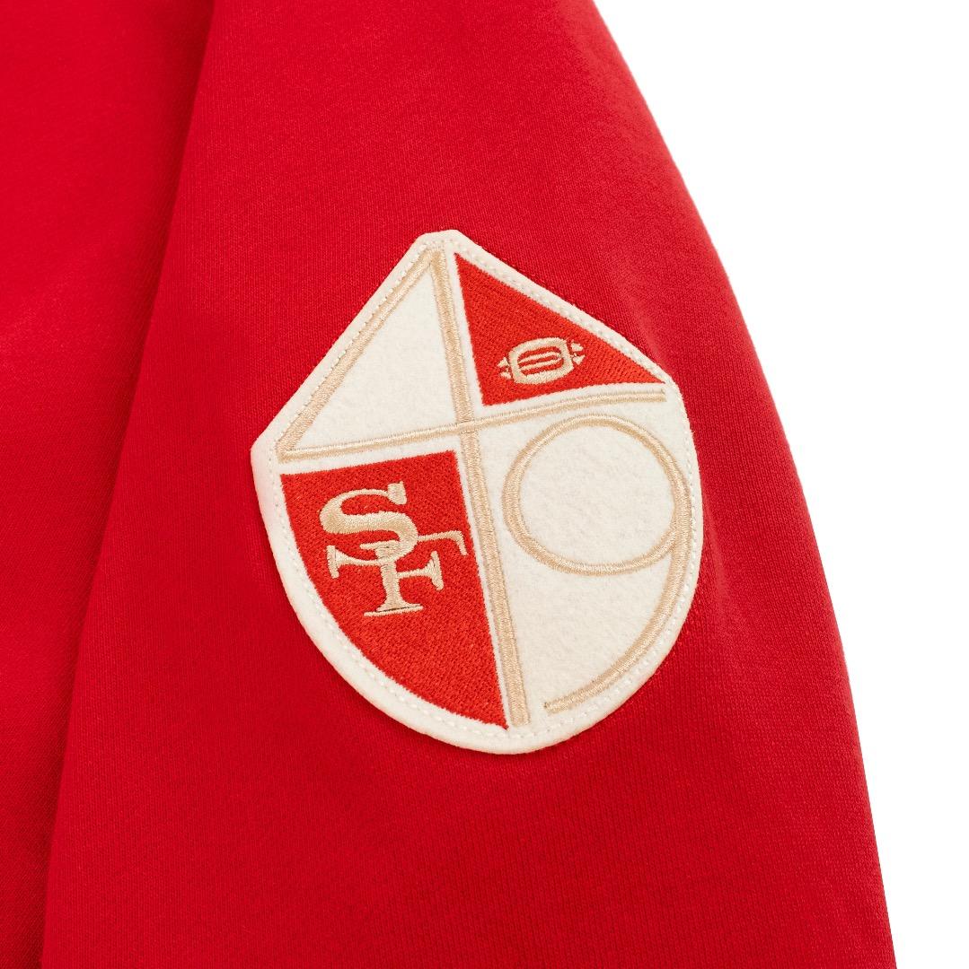 新品　SF 49ers Lサイズ　フーディ アメフト フレンチ・テリー