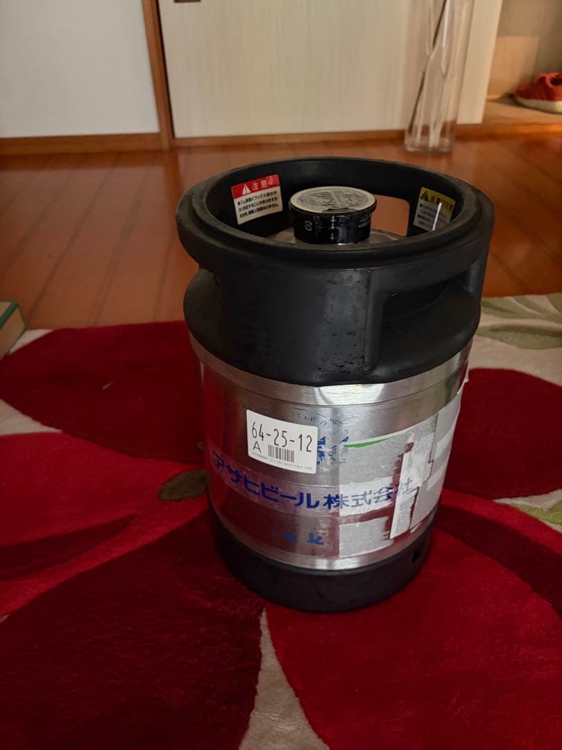 アサヒ生ビール樽10リットル未使用