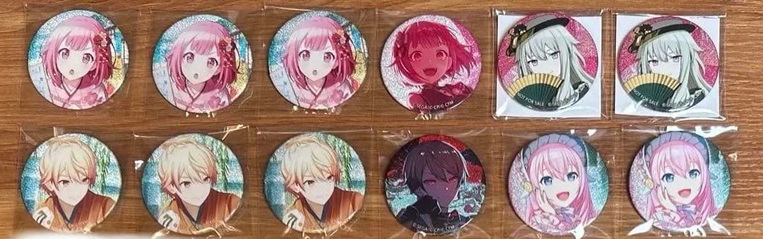 プロセカ　缶バッジ　まとめ売り