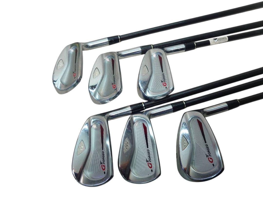 ゴルフバッグセット TOBUNDA ALBY WEDGEゴールド等12本セット