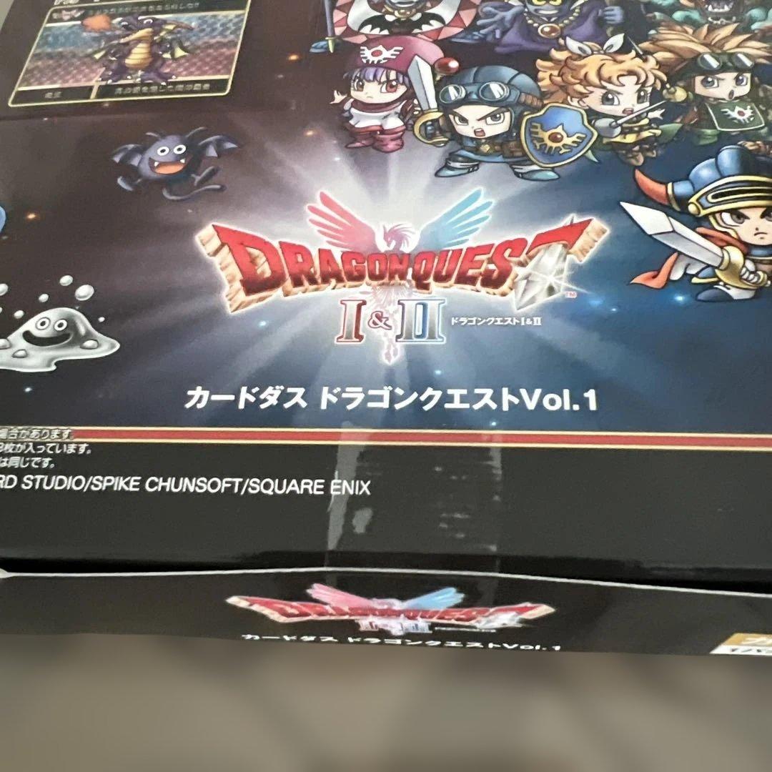 ドラゴンクエスト カードダス vol.1　未開封　４BOX