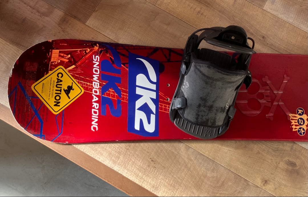 【K2】スノーボード板＆ ビンディング　メンズ　ウィンタースポーツ