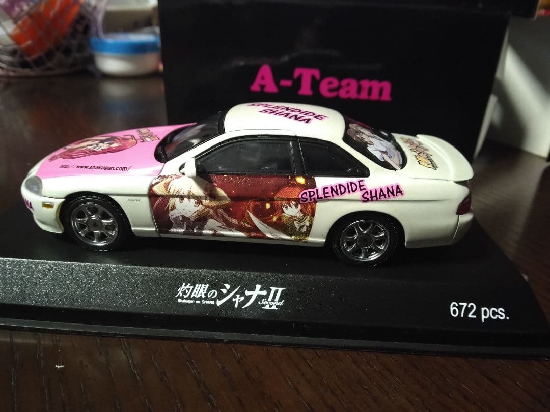 希少840台限定品！1/43 A-Team　 京商　灼眼のシャナⅡ ソアラ
