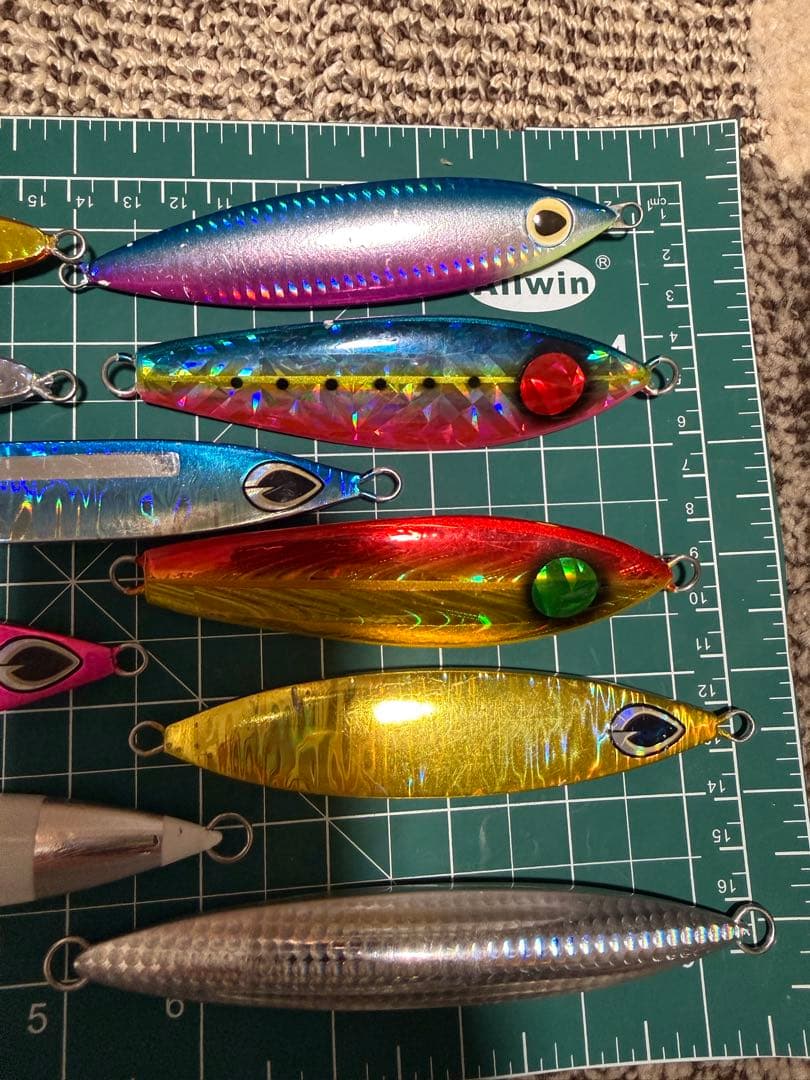 廃盤スロージグ10個shimano beat daiwa hayabusa等