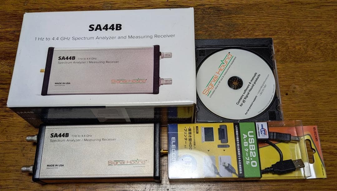 スペクトラムアナライザ・メジャーリングレシーバ　SA44B 値下げしました