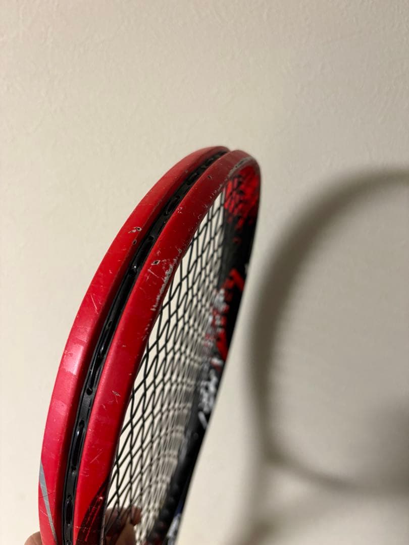 YONEX ナノフォース8V 赤 ソフトテニス UL1