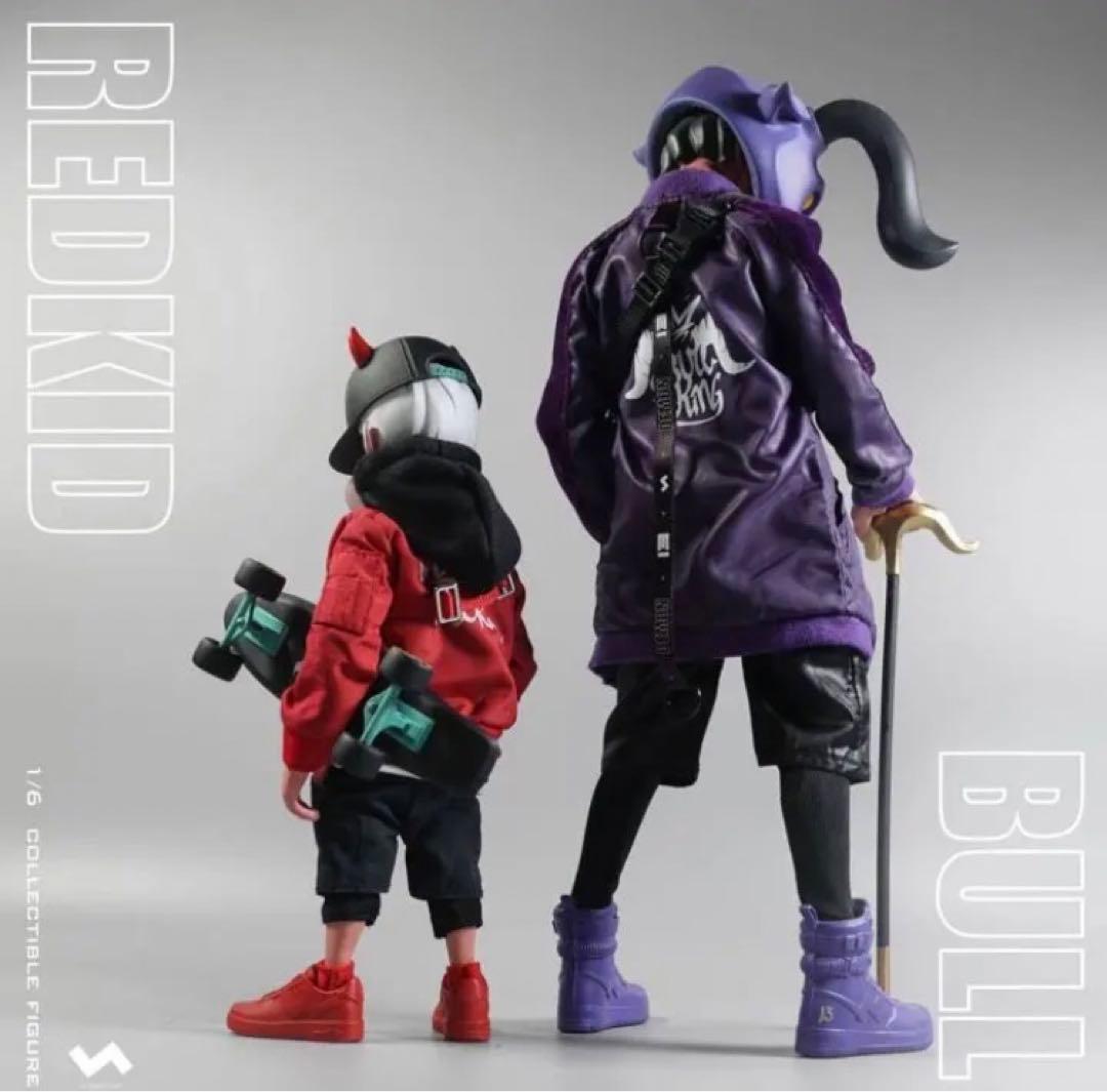 JTスタジオ 西遊記 Bull Red Kid 悟空 牛魔王1/6 フィギュア