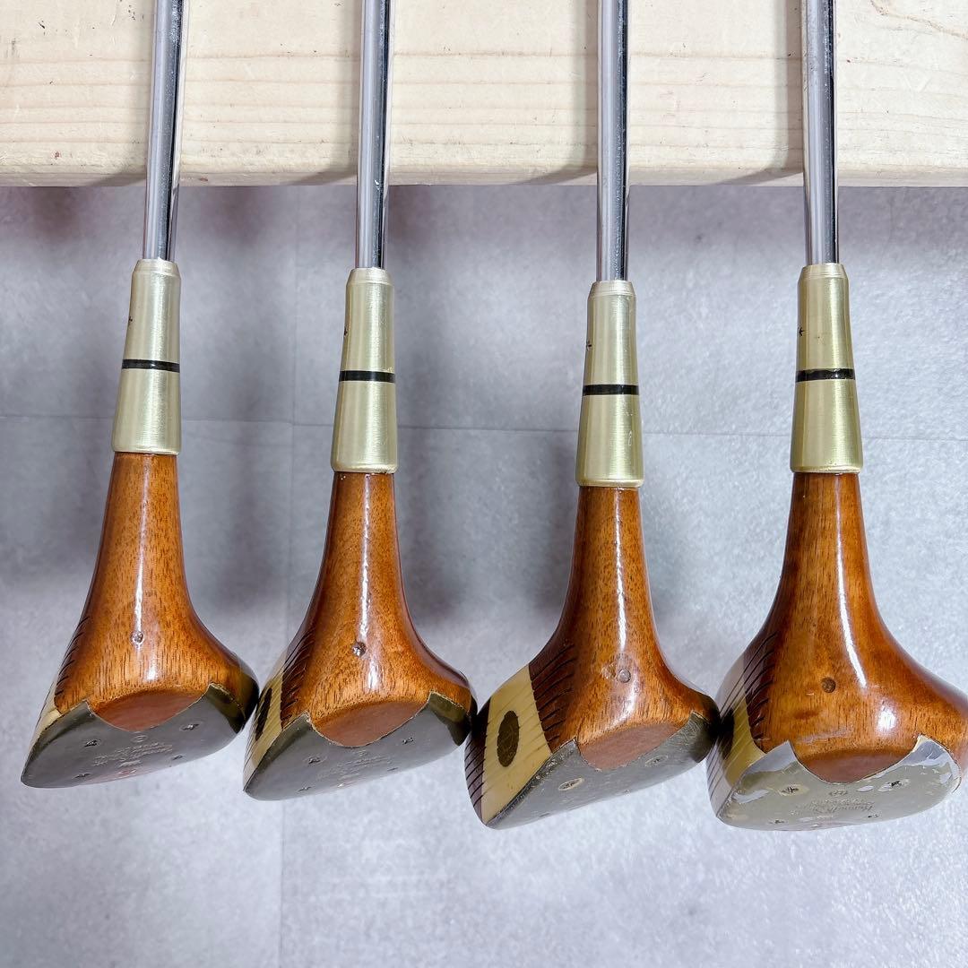 V698 ケネス・スミス ハンドメイド 木製 ウッド 4本セット