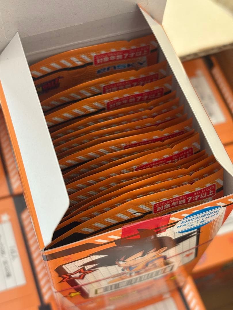 ドラゴンボールDAIMAクリアカードコレクションガム 10BOX カートン