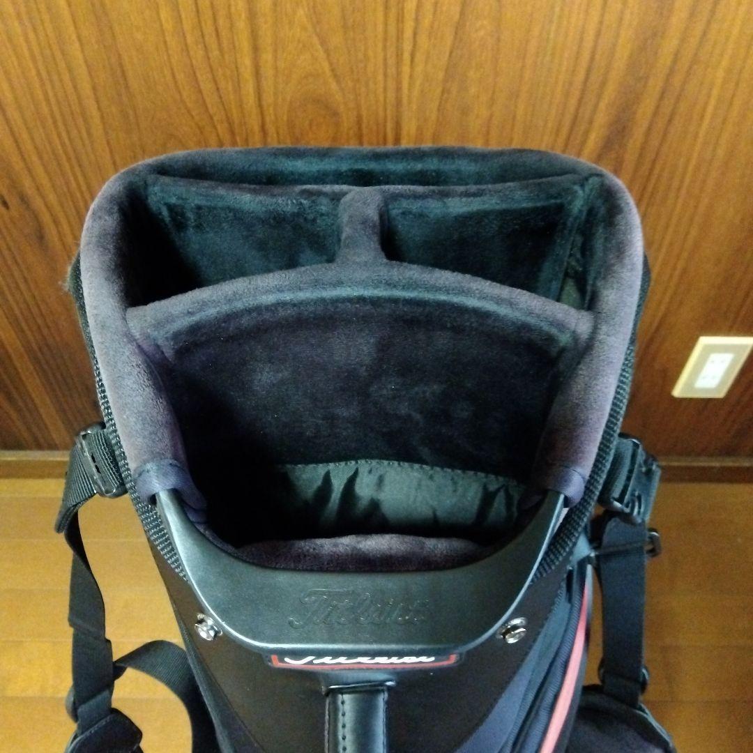 Titleist スタンド付きキャディバッグ 黒