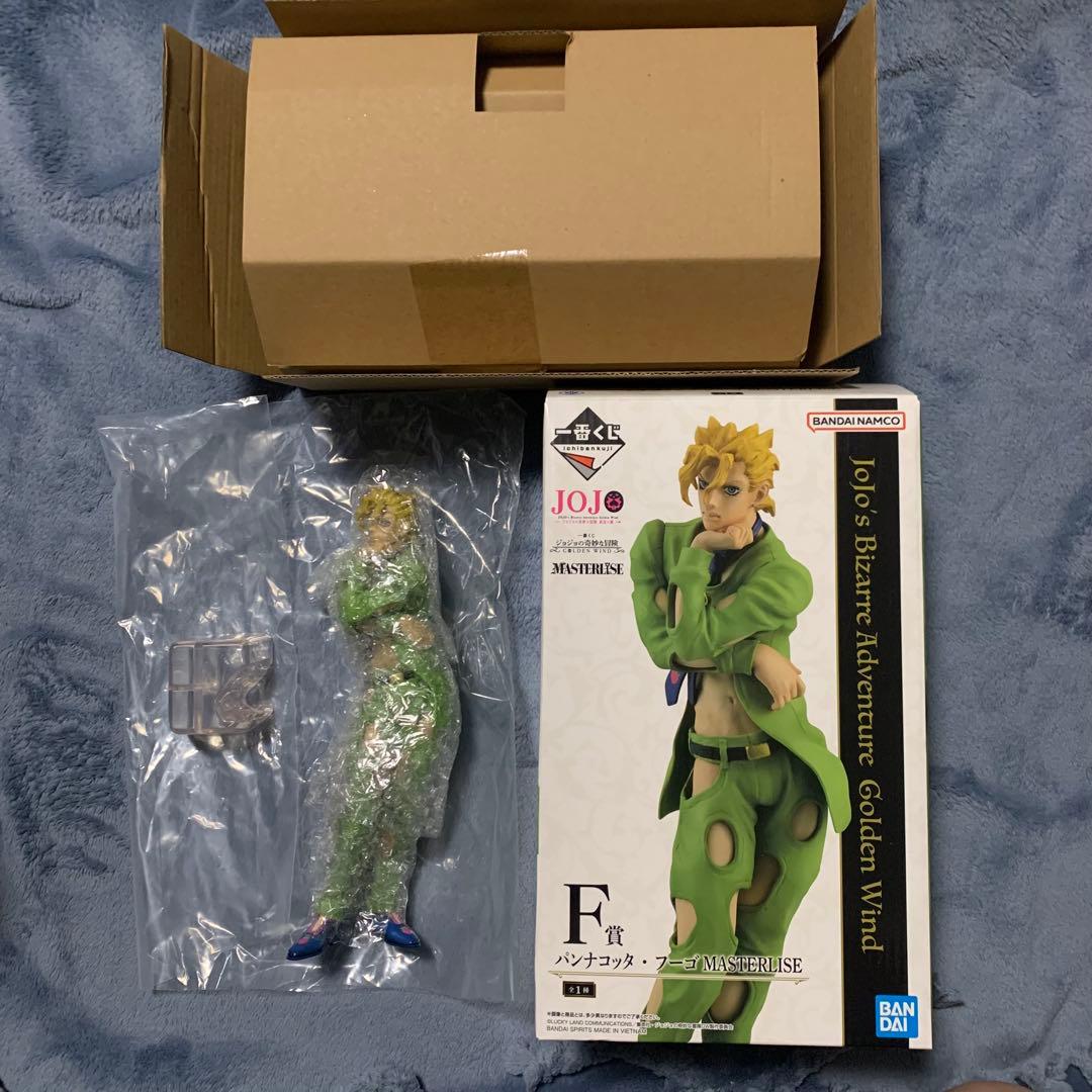 【開封済】一番くじジョジョの奇妙な冒険GOLDENWINDフィギュアフルコンプ