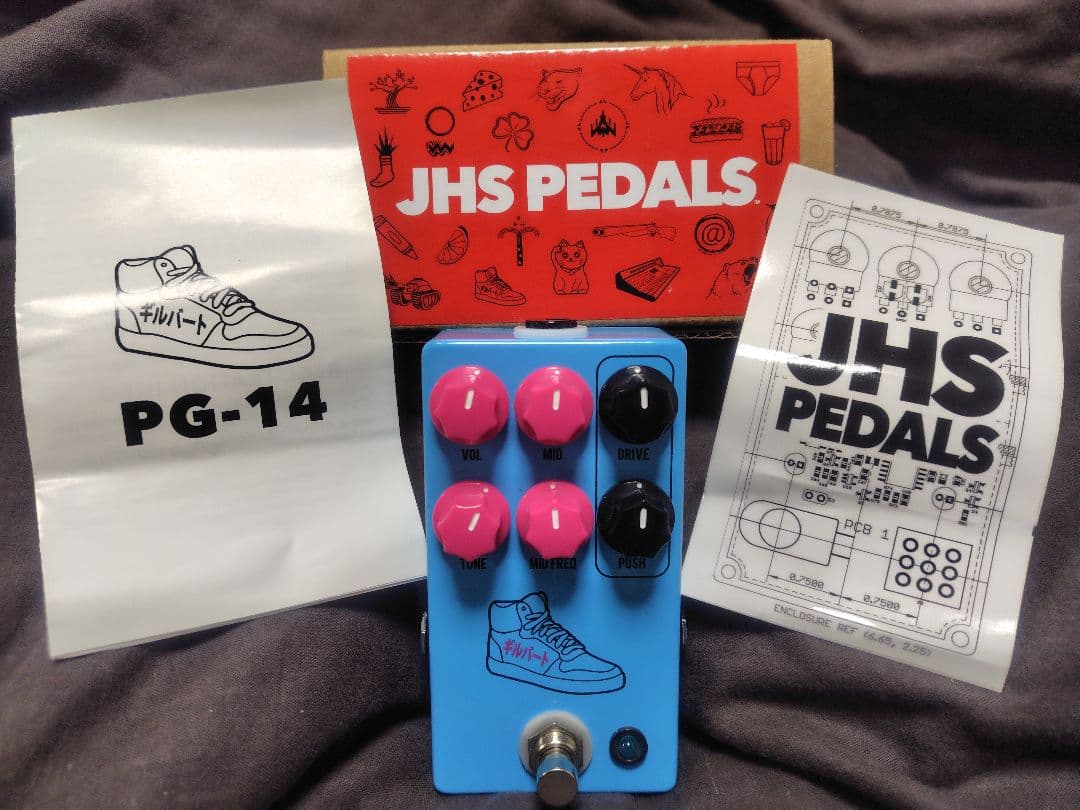 JHS Pedalsのポール・ギルバート（Paul Gilbert）PG-14
