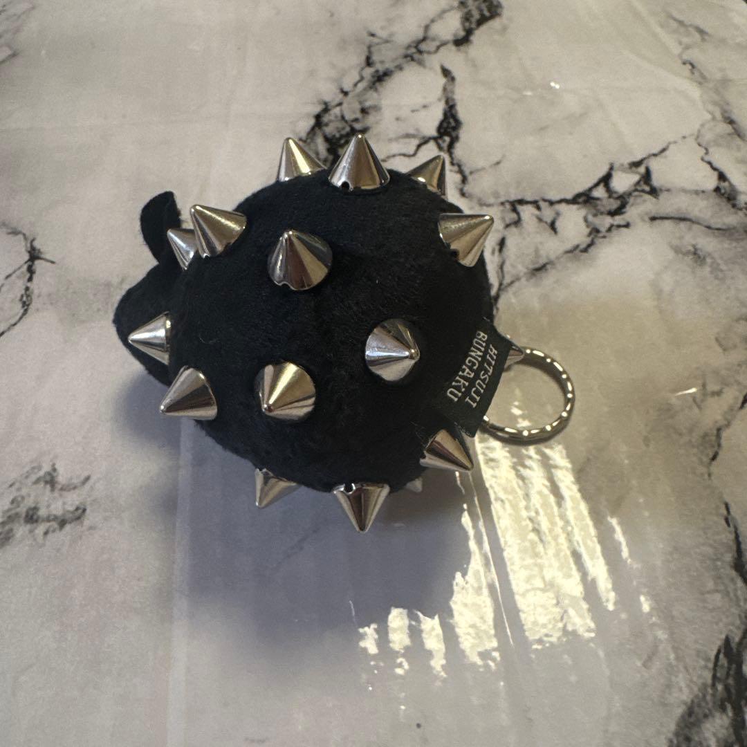 羊文学　ひつじちゃん　スタッズ　ぬいぐるみキーホルダーprickly BLACK
