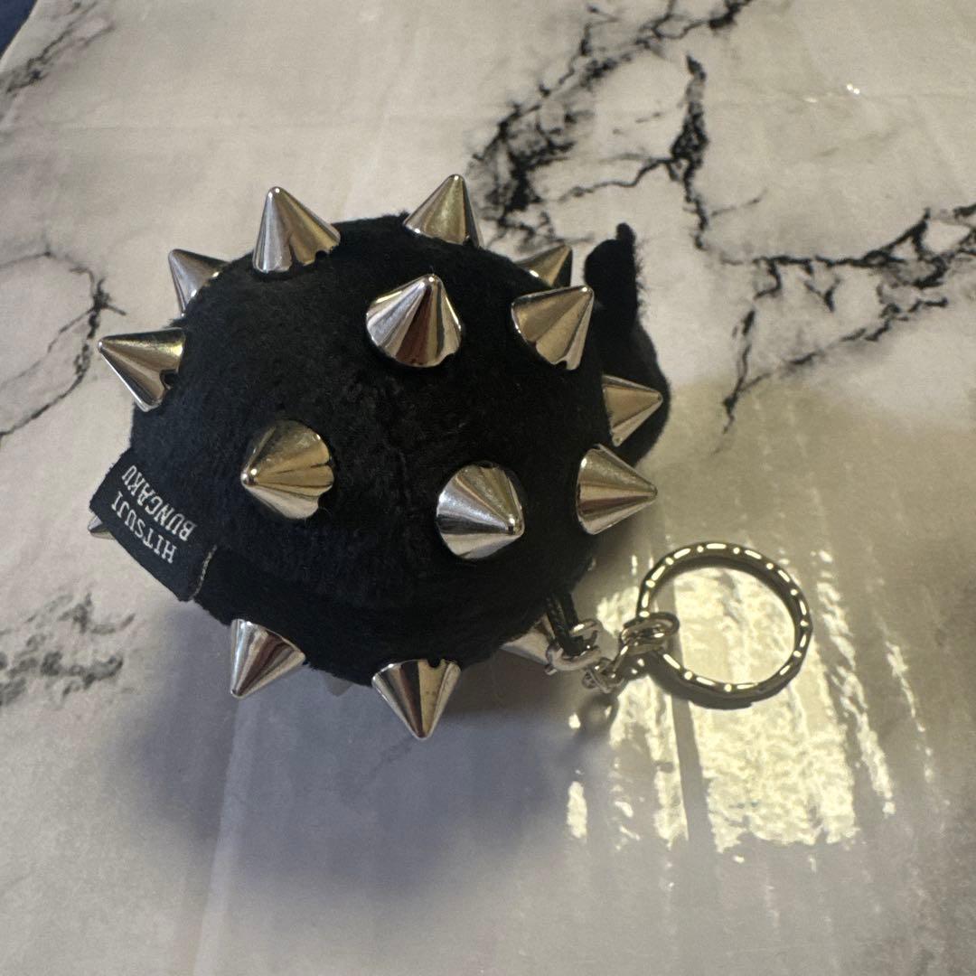 羊文学　ひつじちゃん　スタッズ　ぬいぐるみキーホルダーprickly BLACK