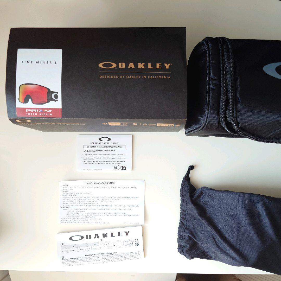 最終価格★OAKLEY ゴーグル ラインマイナー L スキー スノーボード