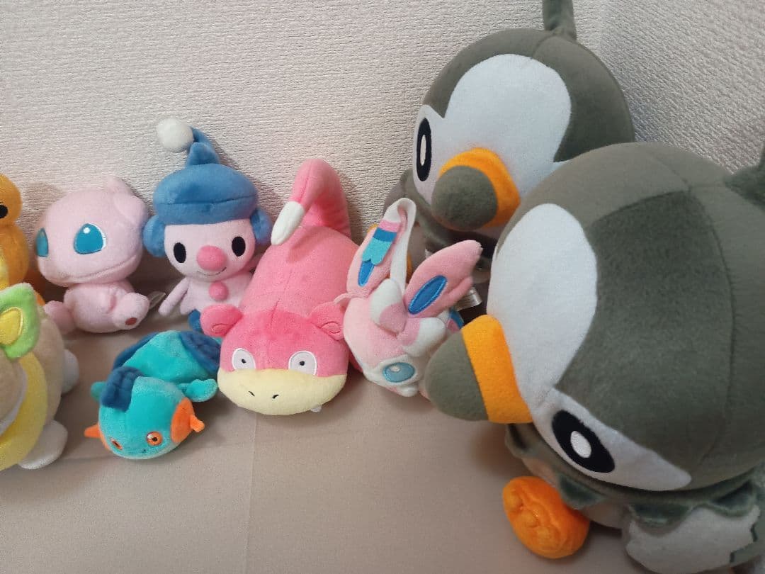 5　11/20ポケモンセンター　ぬいぐるみ　ヌマクロー　くったり　ワンパチ