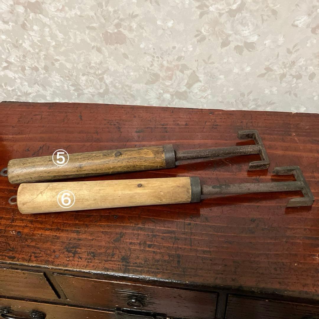 古い蔵戸の「落とし鍵」各種１０点