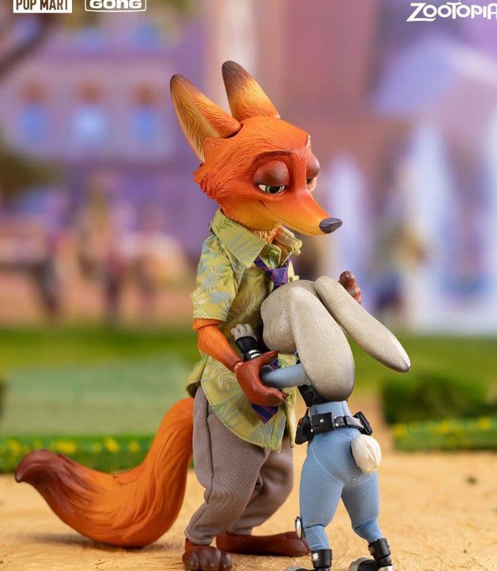 Disney　ズートピア　アクションフィギュア　シュリンク付