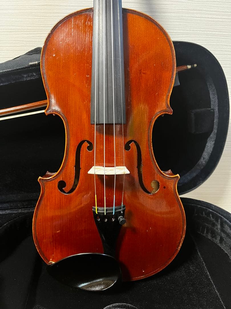 美音 フレンチオールドバイオリン セット 1895年 ミルクール製 修理・調整済