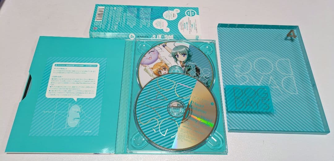 DOG DAYS 完全生産限定版　DVD　盤面　美品　アニメ　ドッグデイズ　特典