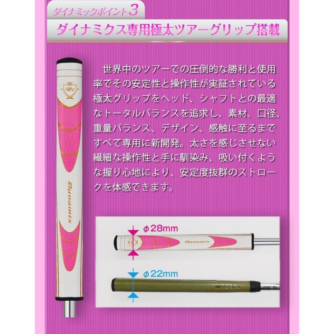 初心者女子への100切りセット★ ダイナミクス レディス チッパー & パター