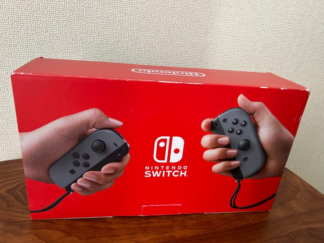 【限定特価!!】Switch 本体 グレー 箱あり 付属品完備 動作確認済