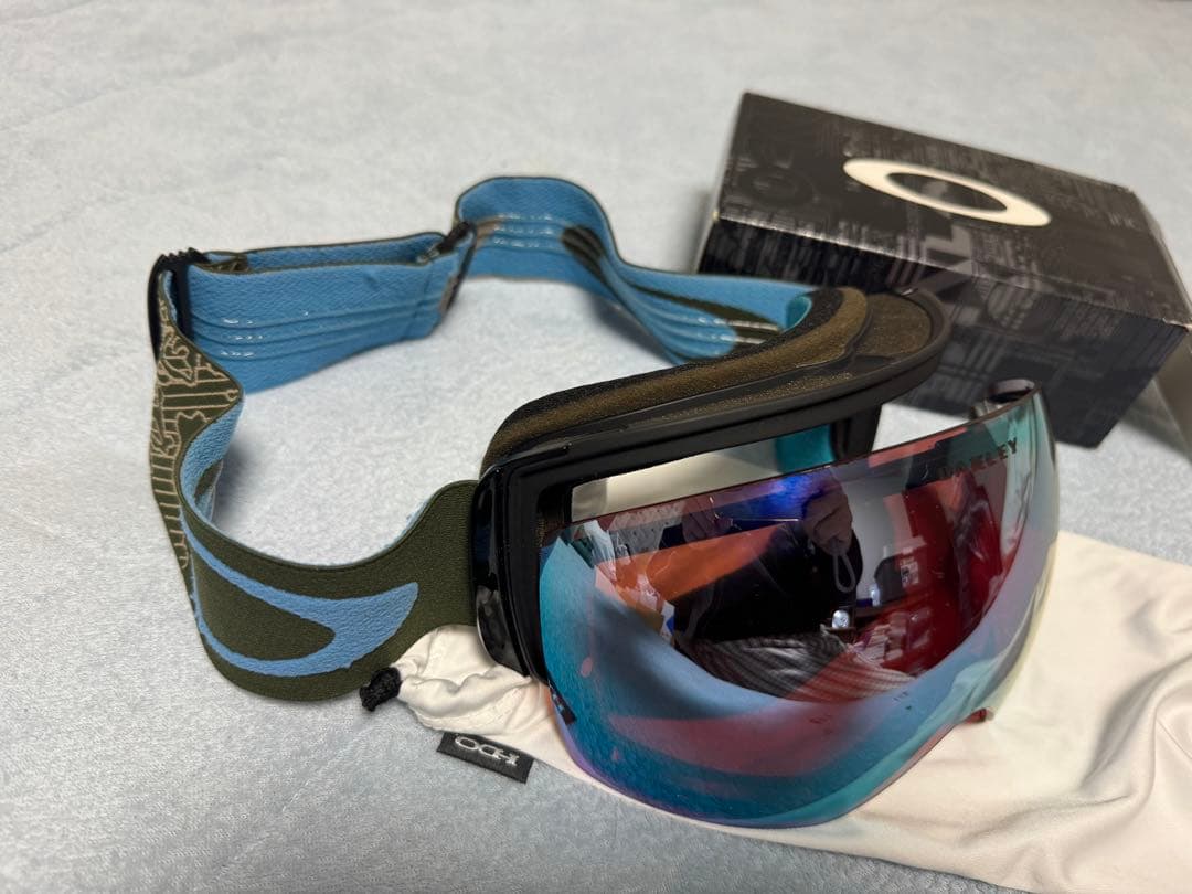 値下　Oakley ゴーグル XLプリズムミラーレンズ　ジャンク