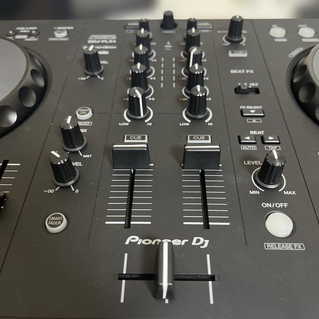 DDJ-FLX4 DJ ＋RCA ＋CtoCケーブル ほぼ未使用です