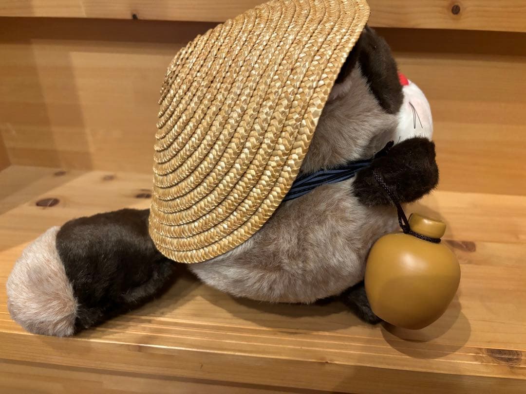 新品当時物 日本製 福狸とっくりたん たぬき Heart&Heart