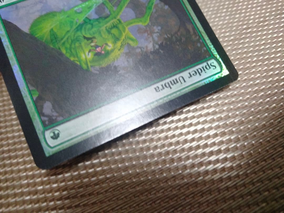 【ご確認用】エルドラージ覚醒 foil 蜘蛛の陰影a 英語 1枚　MTG
