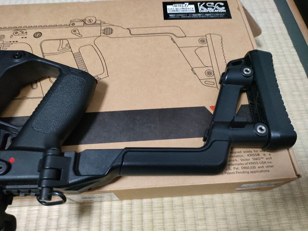KSC クリスベクター　＋ロングマガジン2本付き　箱説明書有　ガスブローバック