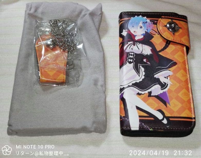 Re:ゼロから始める異世界生活 ウォレットB柄 ハロウィン レム