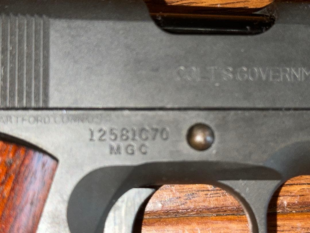 MGC M1911 コルト・ガバメント モデルガン