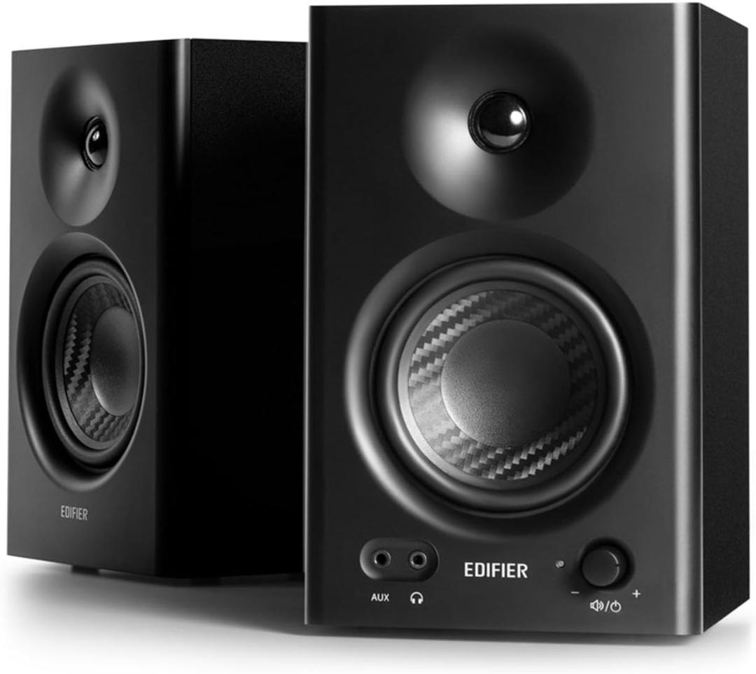 Edifier MR4(ブラック) 42W 2.0ch PC モニタースピーカー