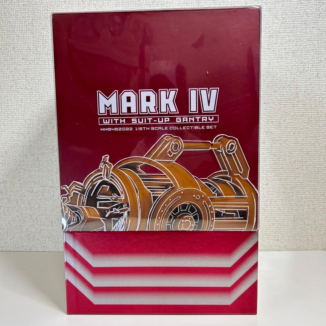 新品 ホットトイズ 1/6 アイアンマン・マーク４ （パワードスーツ装着機付き）