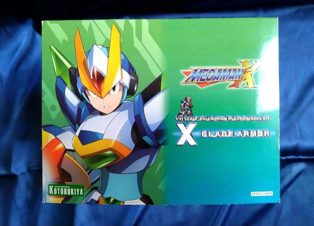 【新品/未開封】コトブキヤ ロックマンX エックスブレードアーマープラモデル