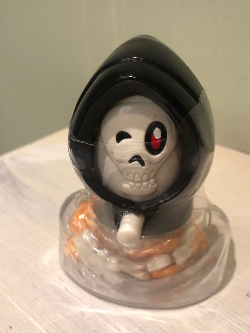 ビンテージ　スカル　髑髏　骸骨　死神　grim reaper ハロウィン　レトロ