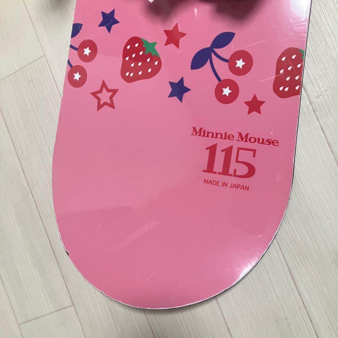 115cm/Hart ハート ディズニーコラボ ミニーマウス スノーボードセット